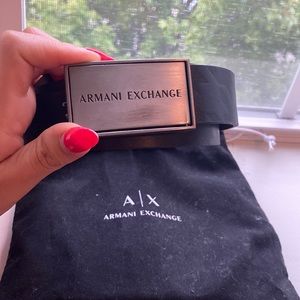 Men’s Armani belt reversible